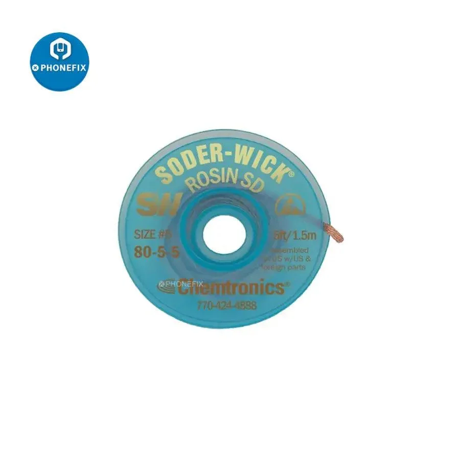 Made in USA SODER-WICK Suction wire 18025/18035/18045/18055 - Image 8