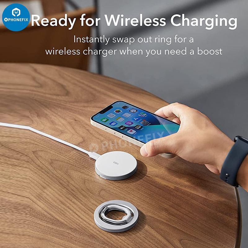 MagSafe Magnetic Ring Holder With Adjustable Stand for iPhone 12-14 - Image 3