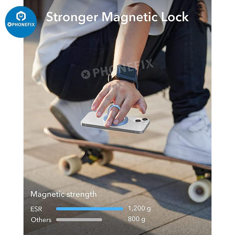 MagSafe Magnetic Ring Holder With Adjustable Stand for iPhone 12-14 - Image 4