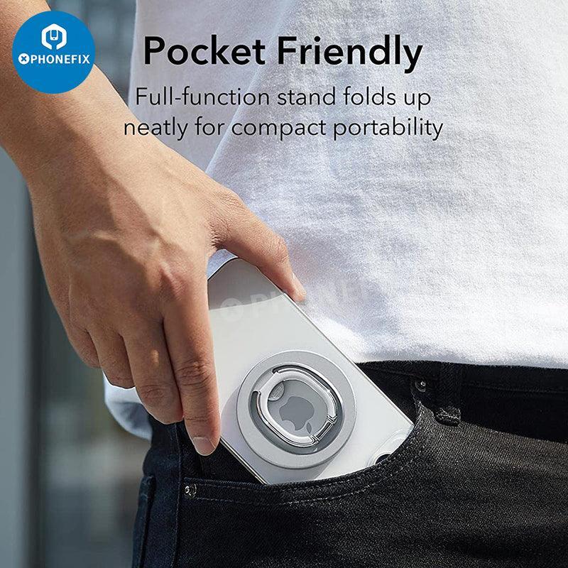 MagSafe Magnetic Ring Holder With Adjustable Stand for iPhone 12-14 - Image 5