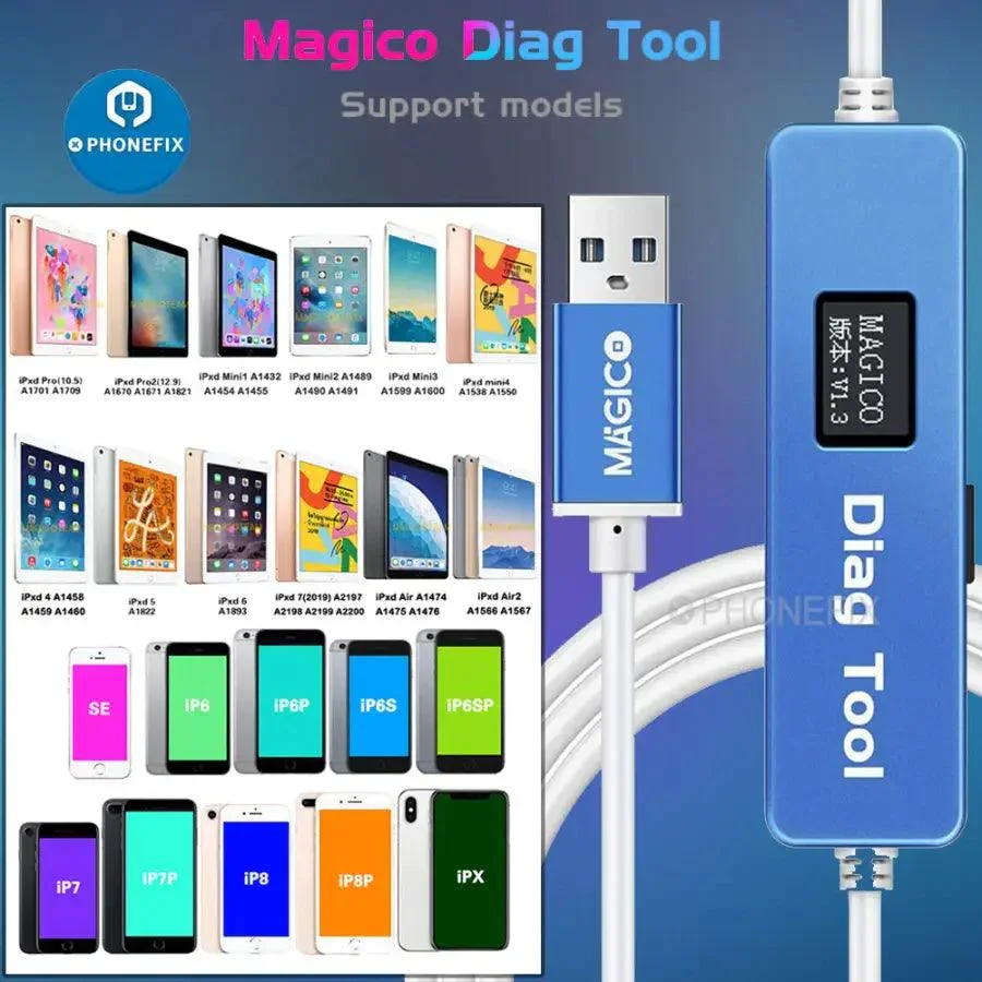 Magico Diag Tool DFU Purple Box with DCSD Cable Automatic Purple Mode - Image 2
