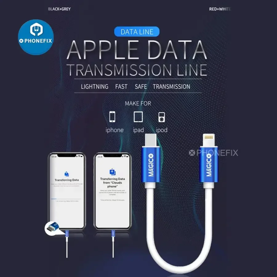 Magico iTransfer Data Cable IOS Lightning Type-C For iPhone iPad - Image 2