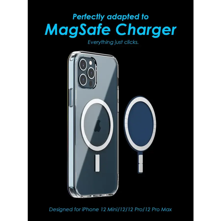 Magnetic Crystal Ultra Clear Magsafe Case for iPhone 15 Pro Max - Image 4
