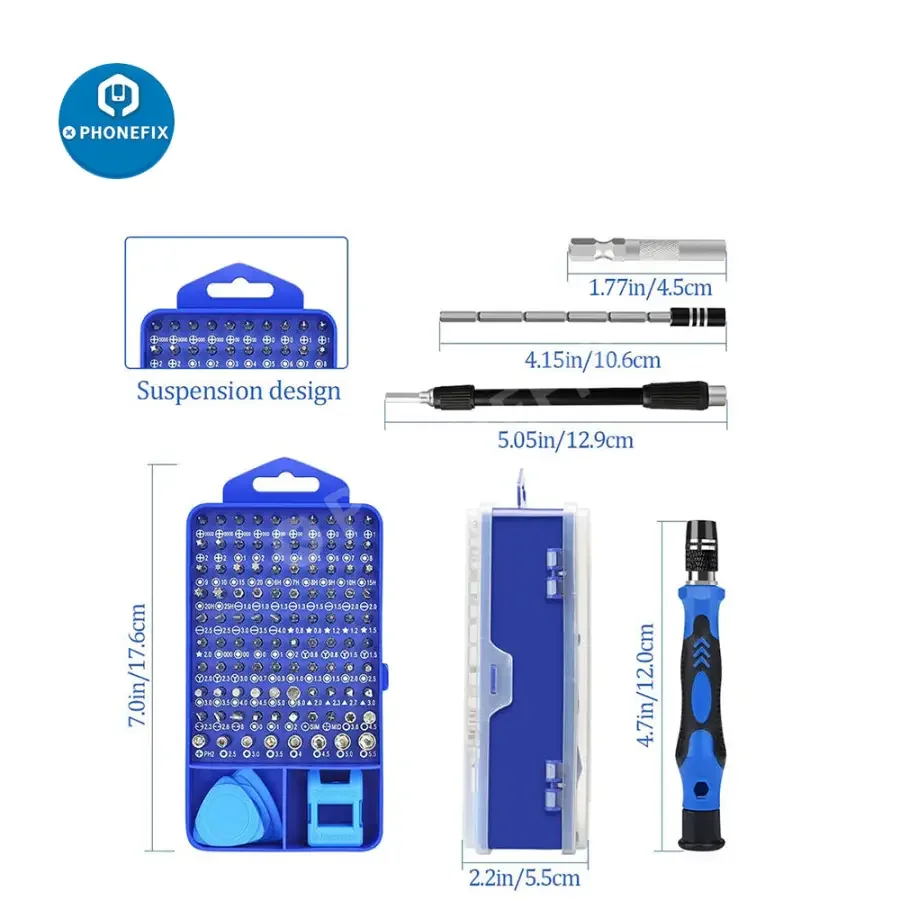 Magnetic Precision Screwdriver Set Repair Tool Kit For Phone Laptop Tablet - Image 11