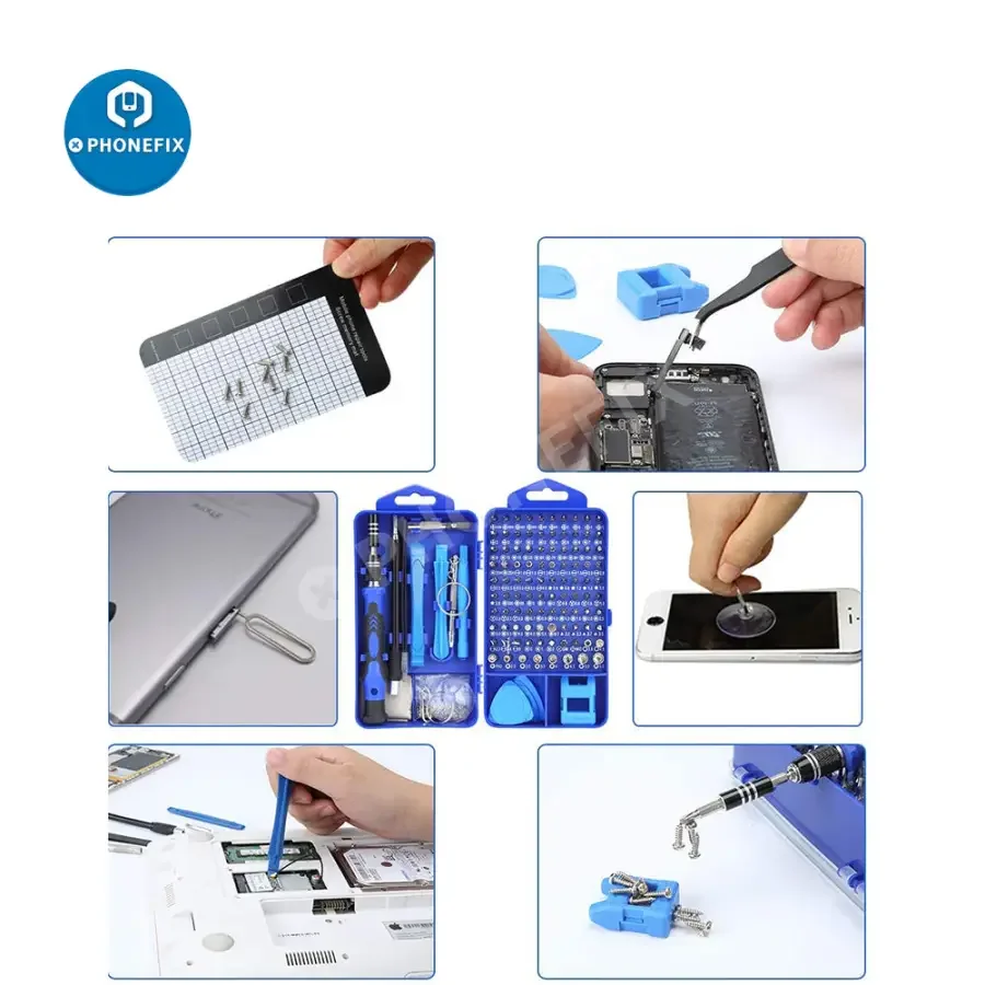 Magnetic Precision Screwdriver Set Repair Tool Kit For Phone Laptop Tablet - Image 12