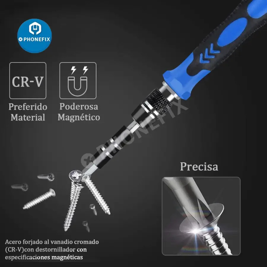 Magnetic Precision Screwdriver Set Repair Tool Kit For Phone Laptop Tablet - Image 17