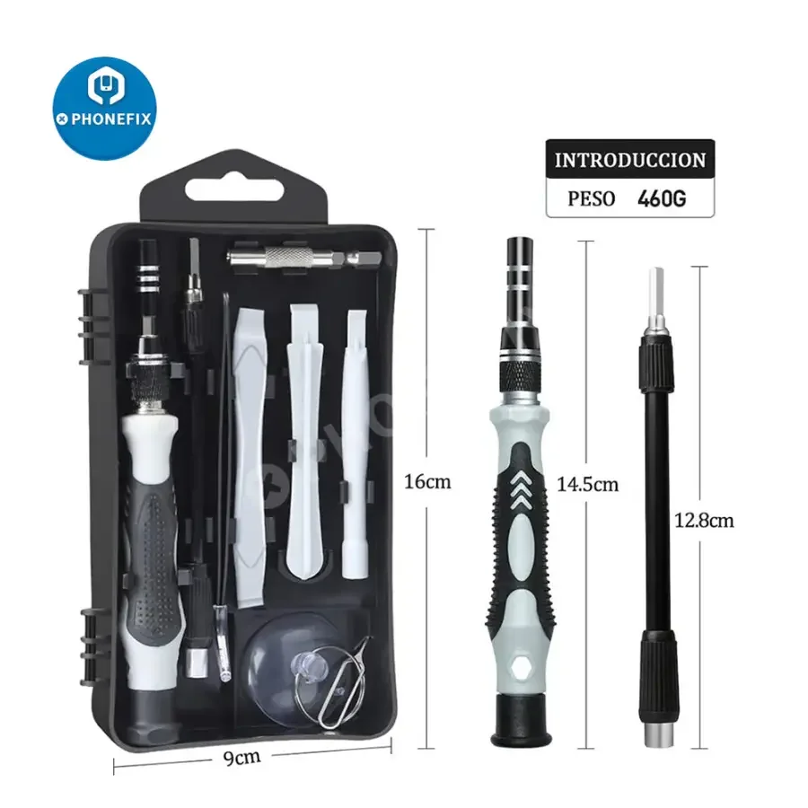 Magnetic Precision Screwdriver Set Repair Tool Kit For Phone Laptop Tablet - Image 2