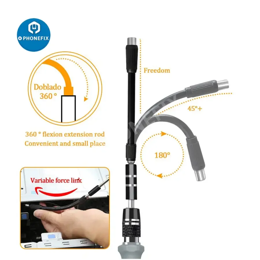 Magnetic Precision Screwdriver Set Repair Tool Kit For Phone Laptop Tablet - Image 21