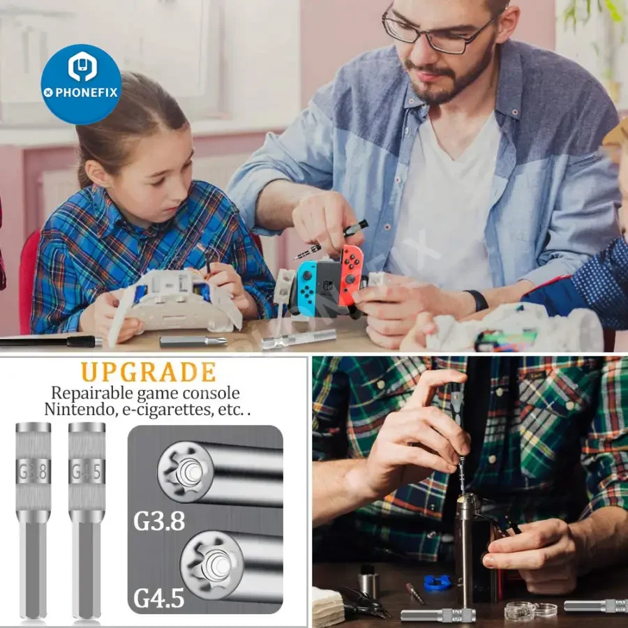 Magnetic Precision Screwdriver Set Repair Tool Kit For Phone Laptop Tablet - Image 8