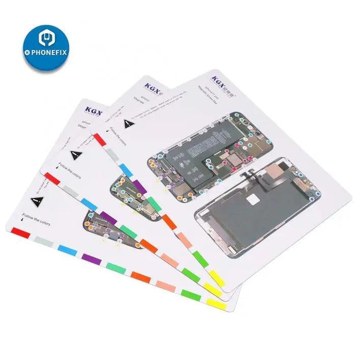 Magnetic Screw Mat for iPhone 6-15 pro max Disassembly Guide Pad - Image 8