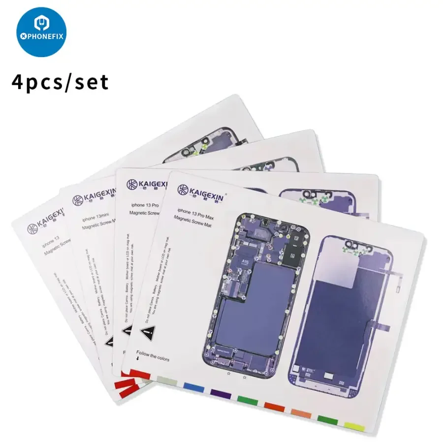 Magnetic Screw Mat Parts Storage Pad For iPhone 12-14 Pro Max - Image 3