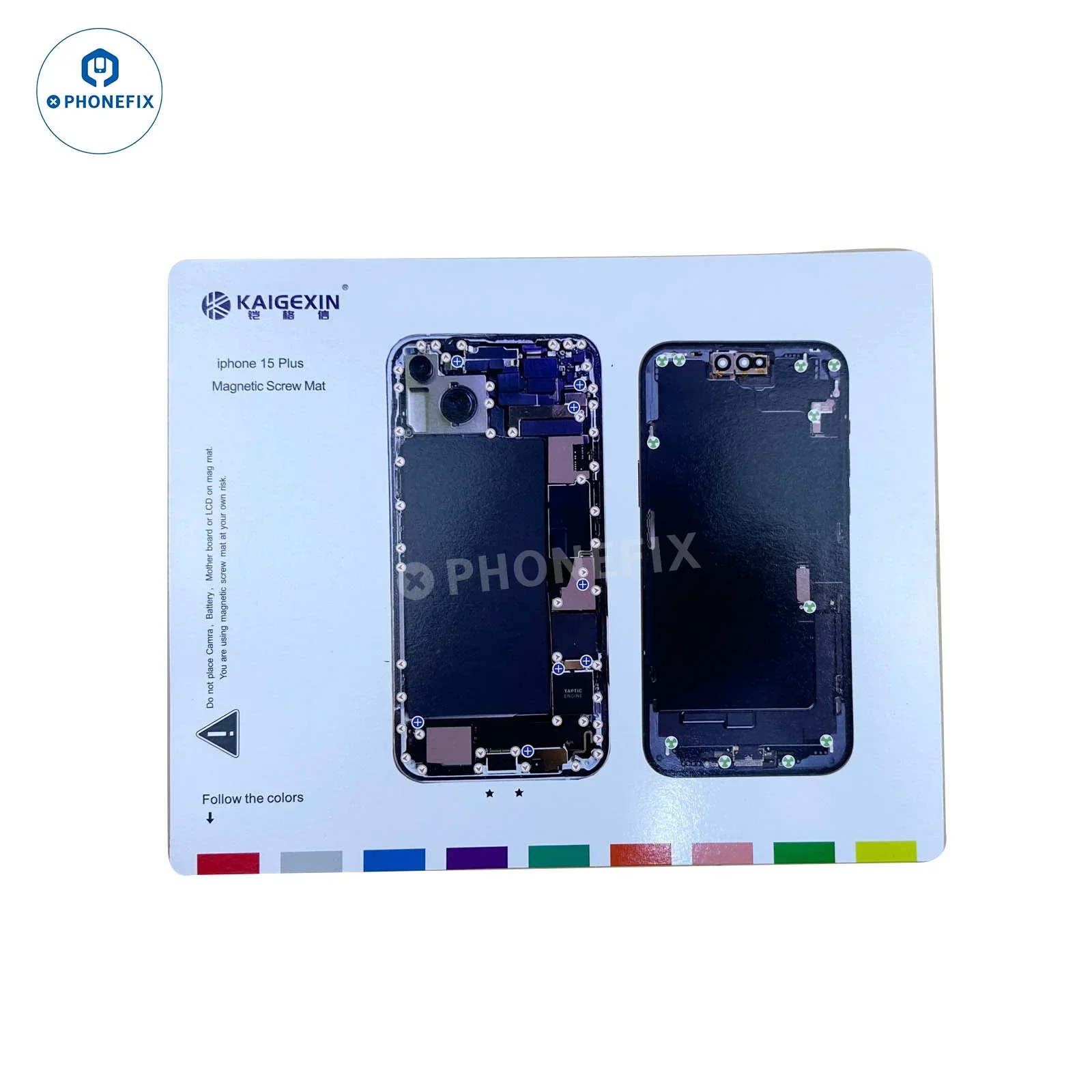 Magnetic Screw Mat Technician Disassembly Pad For iphone 8-14promax - Image 12