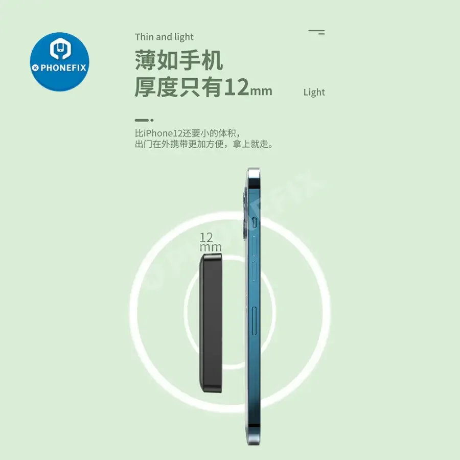 Magnetic Wireless Power Bank Magsafe Battery Pack For iPhone 12 13 14 Series - Image 13