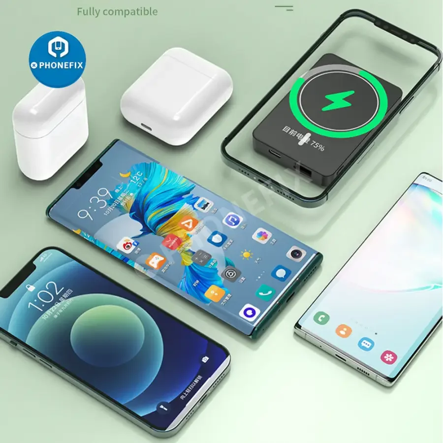 Magnetic Wireless Power Bank Magsafe Battery Pack For iPhone 12 13 14 Series - Image 2