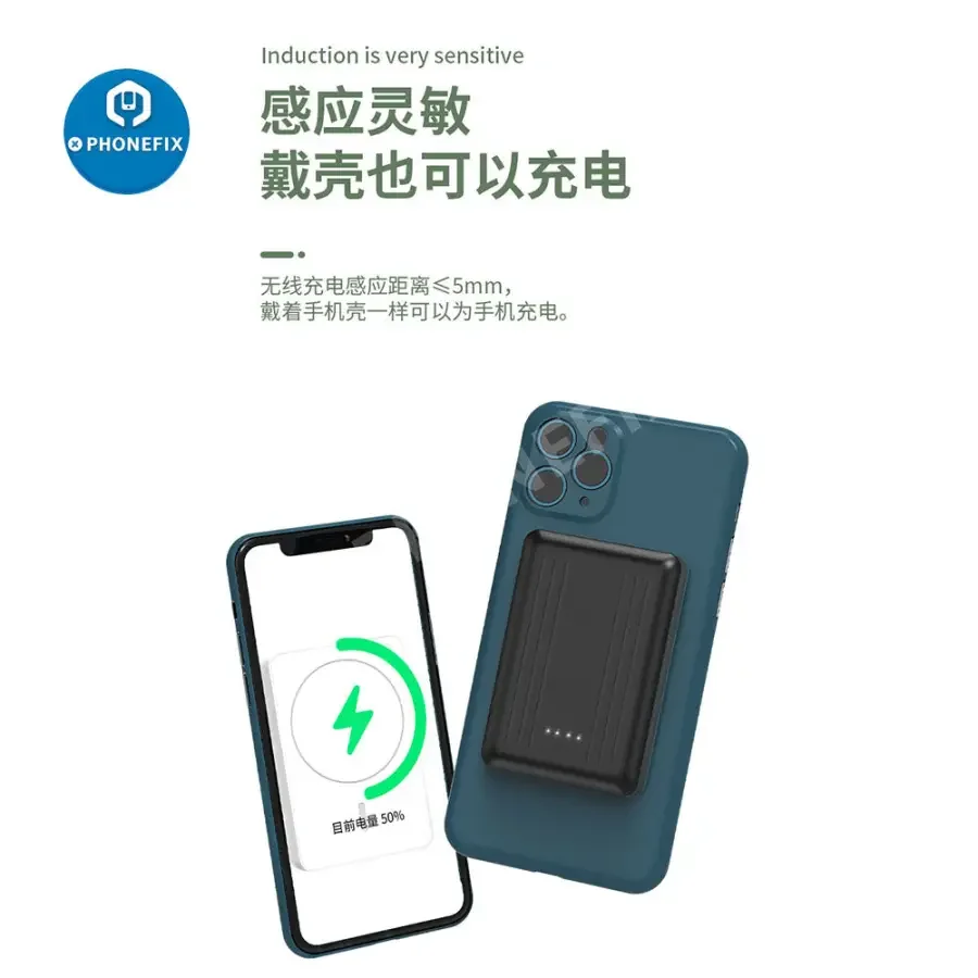 Magnetic Wireless Power Bank Magsafe Battery Pack For iPhone 12 13 14 Series - Image 20