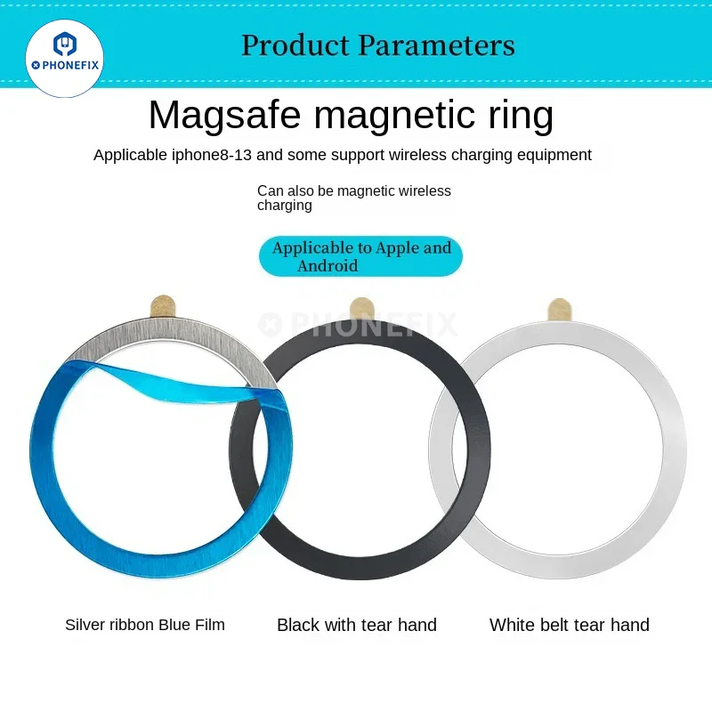 Magsafe Universal Magnetic Ring Iron Sheet for Phone Case Support - Image 14