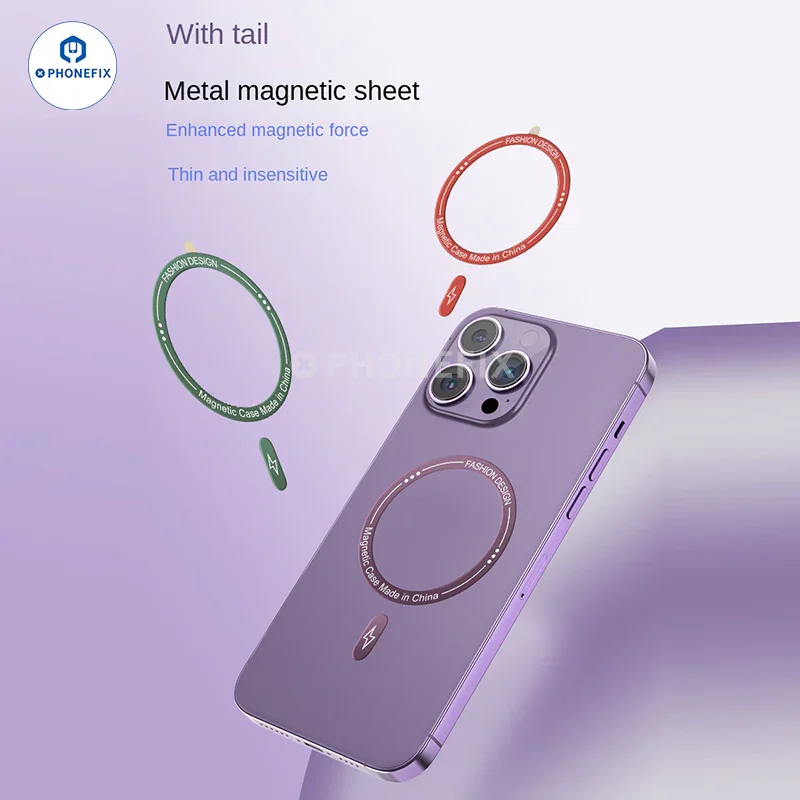 Magsafe Universal Magnetic Ring Iron Sheet for Phone Case Support - Image 21
