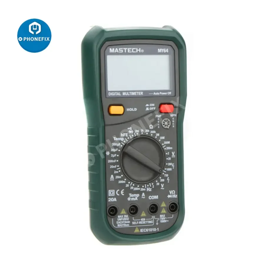 Mastech MY64 Digital Multimeter Frequency Temperature Tester - Image 8