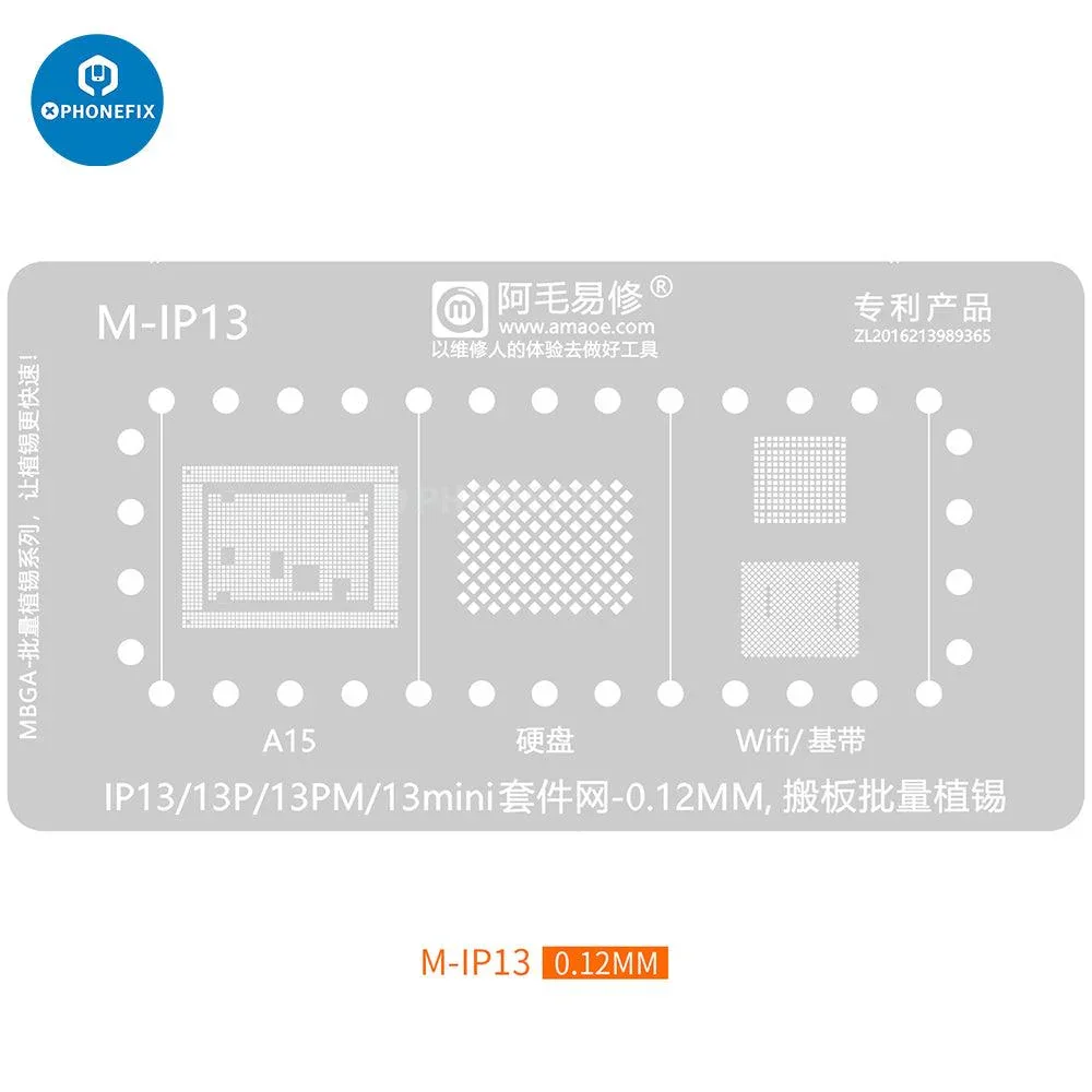 Mbga-IP 26 IN 1 BGA Reballing Platform For iPhone 7 to 15 Pro Max - Image 13