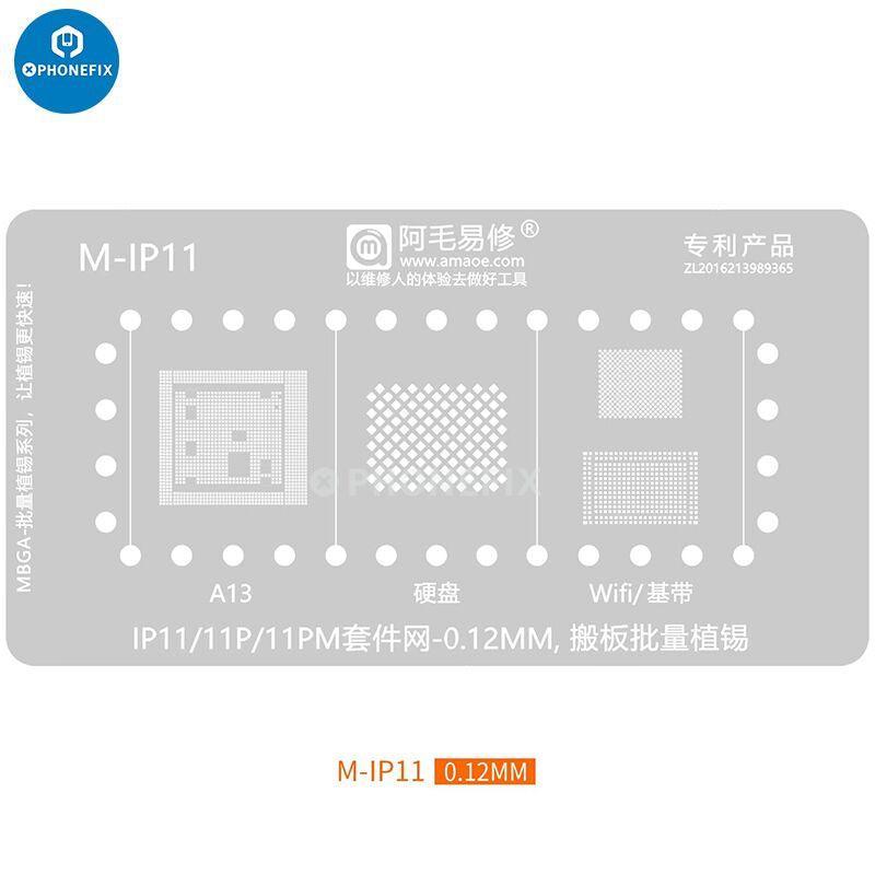 Mbga-IP 26 IN 1 BGA Reballing Platform For iPhone 7 to 15 Pro Max - Image 20