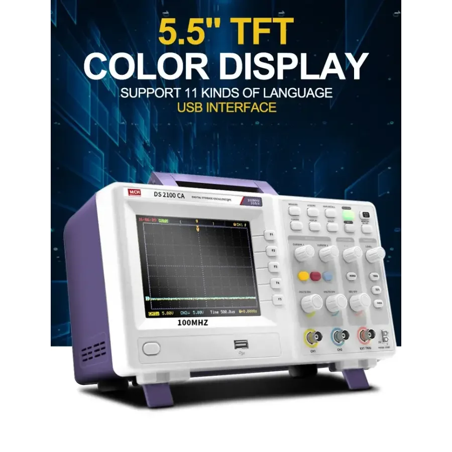 MCH DS Series Advanced Digital Storage Oscilloscope With Dual Channel - Image 4
