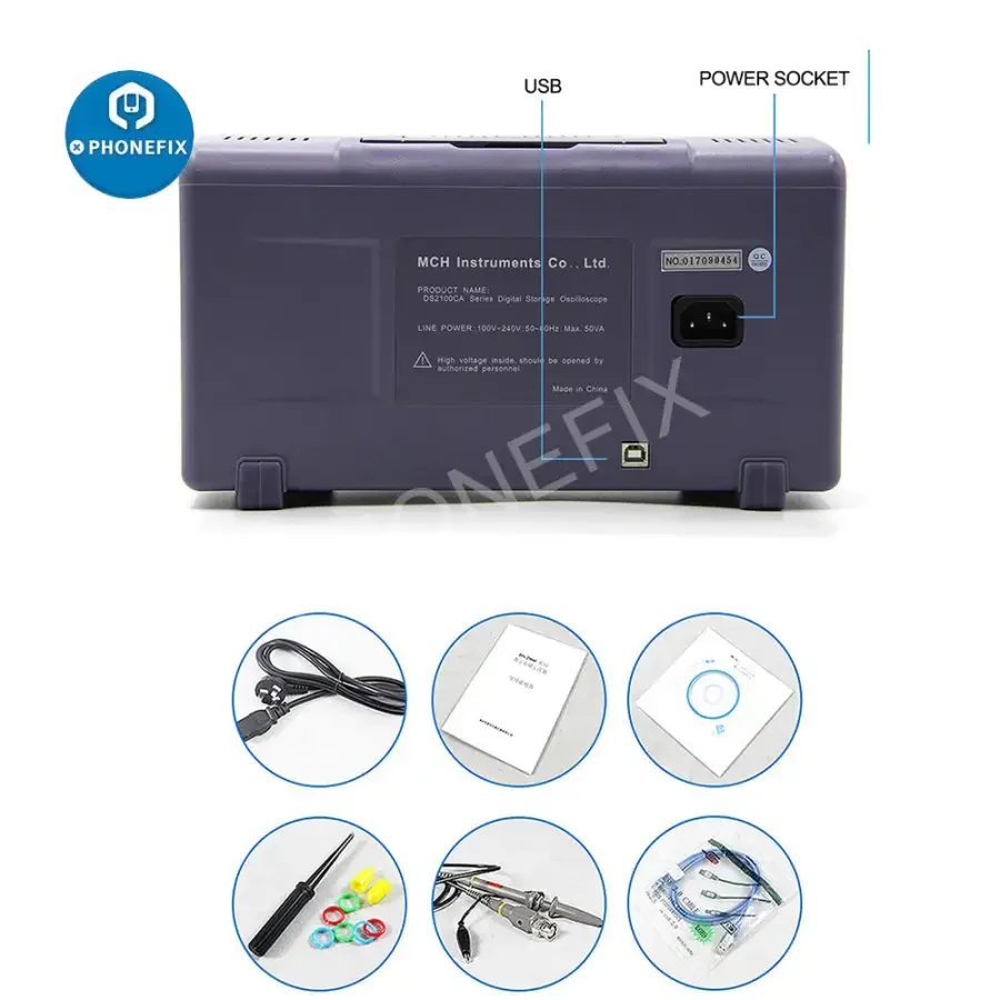MCH DS Series Advanced Digital Storage Oscilloscope With Dual Channel - Image 9