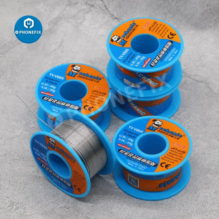 MECHANIC 0.2-0.8mm Soldering Wire BGA Rosin Liquid Welding Repair - Image 4