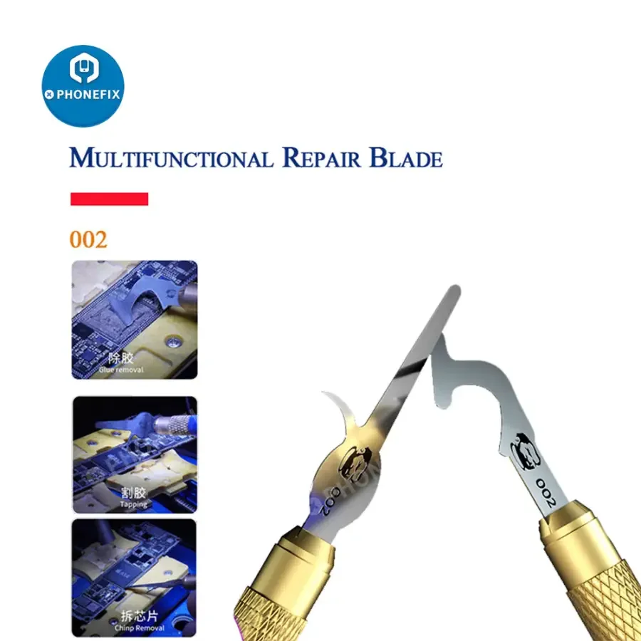 MECHANIC 002 Blades Glue Remover BGA IC Chip Degumming Scraping Knife - Image 12