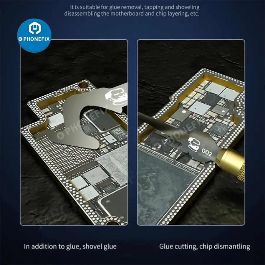 MECHANIC 002 Blades Glue Remover BGA IC Chip Degumming Scraping Knife - Image 15