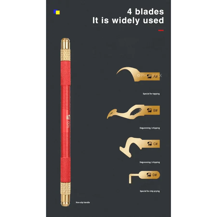 Mechanic 004 Glue Remover Cutting Blades Set For Phone PCB IC Chip - Image 3