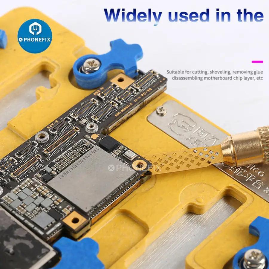 Mechanic 034 Glue Steel Blades Set For CPU IC Chip Gule Remover - Image 4