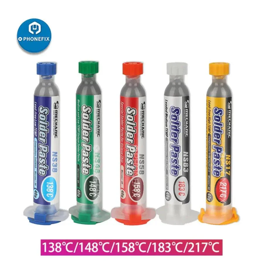 Mechanic 10cc Syringe Tin Soldering Paste Flux For PCB BGA Repair - Image 3