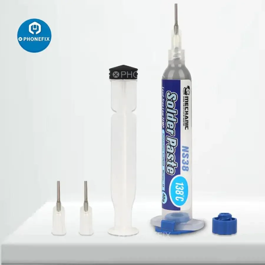 Mechanic 10cc Syringe Tin Soldering Paste Flux For PCB BGA Repair - Image 5