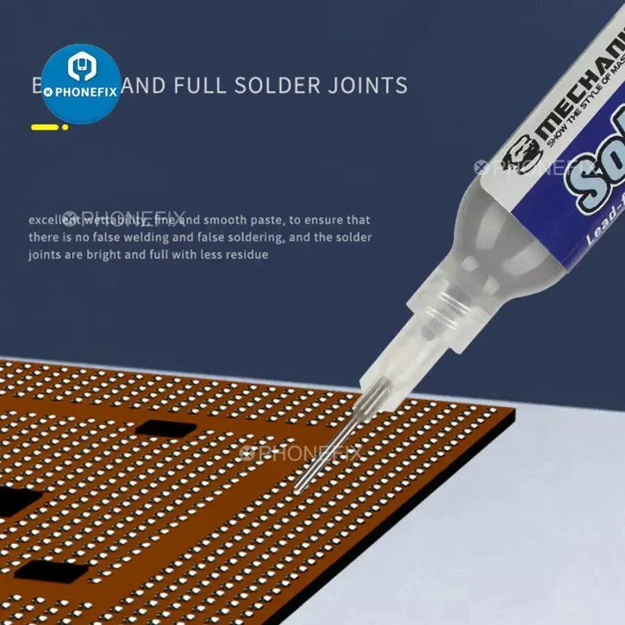 Mechanic 10cc Syringe Tin Soldering Paste Flux For PCB BGA Repair - Image 6