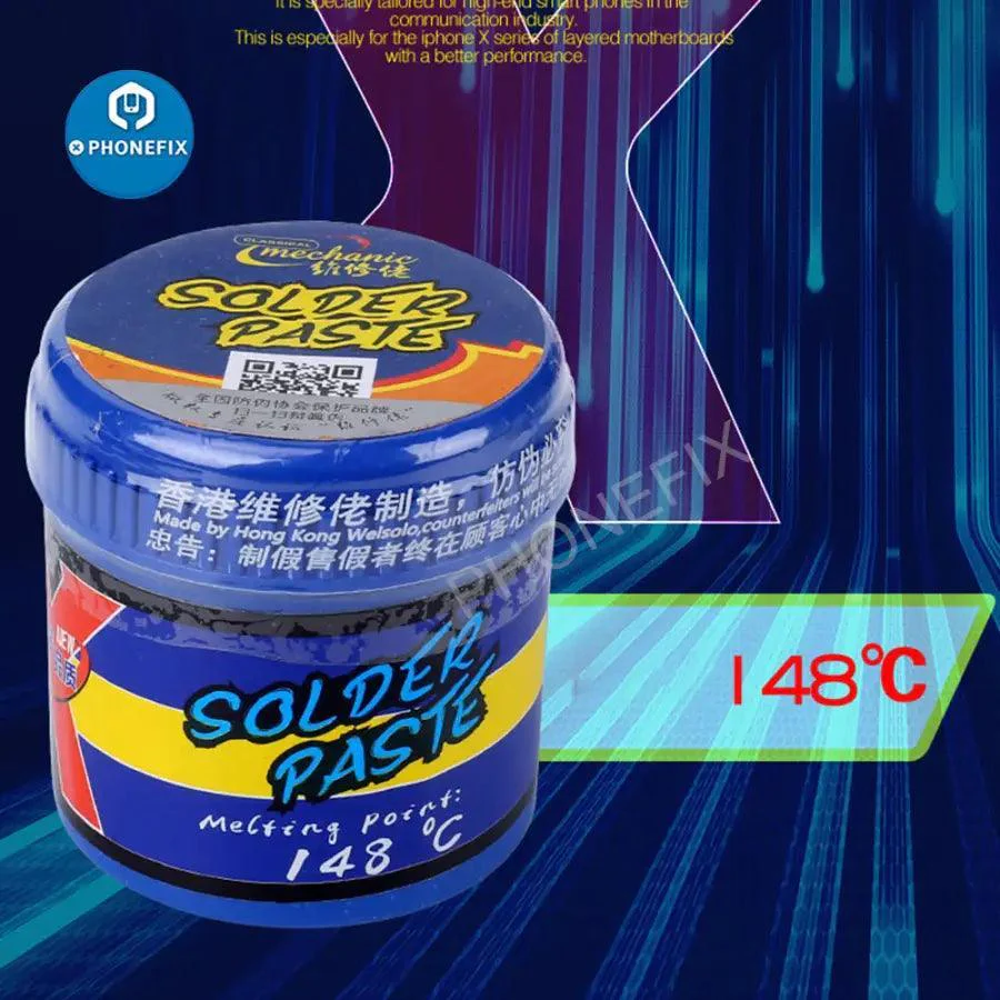 Mechanic 148℃ Special Solder Paste for iPhone X XR XS XS Max - Image 4