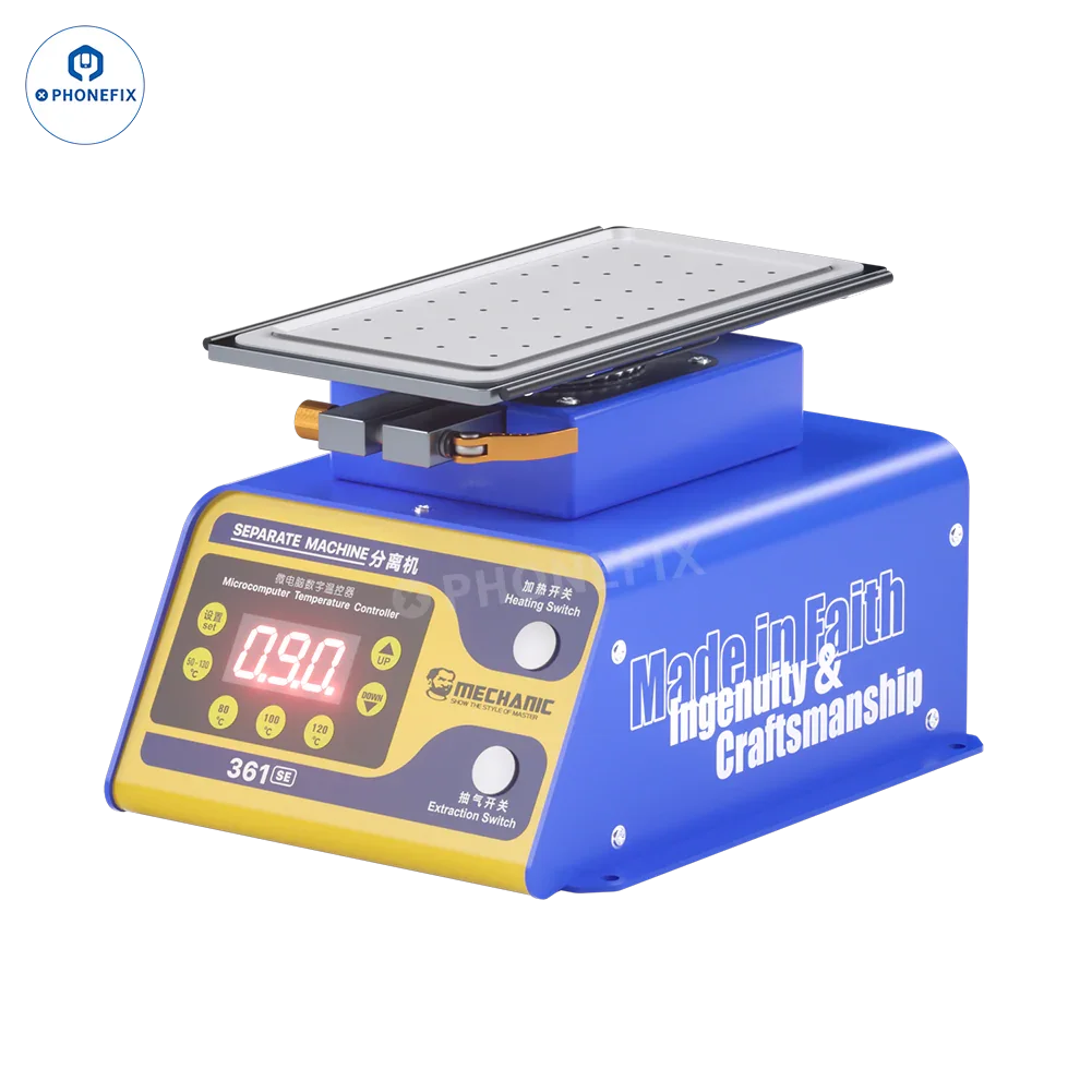 MECHANIC 361 SE/SE+ 7-inch LCD Screen Rotary Heating Separator - Image 9