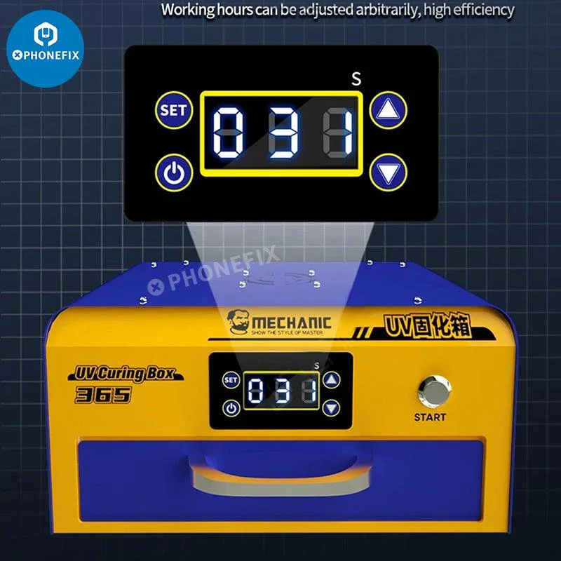 Mechanic 365 UV Curing Box Oven For Phone LCD Repair Machine - Image 4