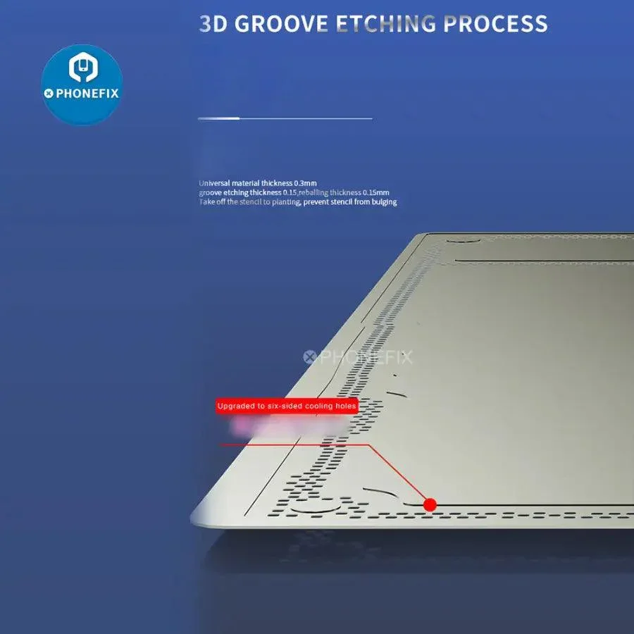 Mechanic 3D-12Pro Middle Frame Reballing Stencil For iPhone 12 Pro - Image 7