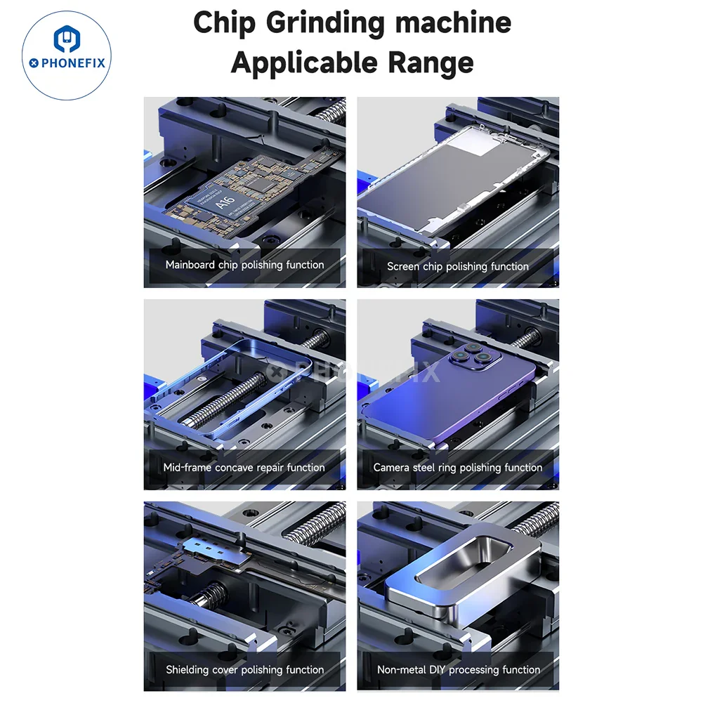 Mechanic 3D-CM20S Chip Grinding Machine Phone PCB IC Grinder - Image 2
