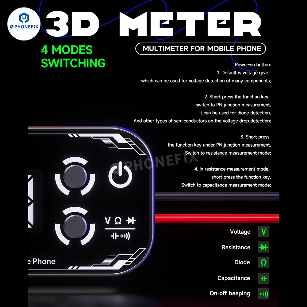 Mechanic 3D Meter Detective 3.0 Multimeter For Mobile Phone - Image 4