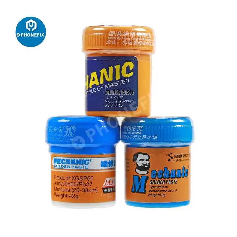 MECHANIC 42g Leaded Stencil Liquid Solder Paste BGA Welding Tool - Image 2