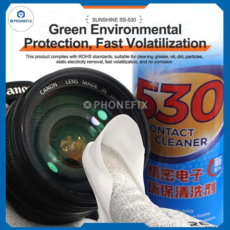 Mechanic 530 Cleaner Spray for Precision Electronic Contact Cleaner - Image 3