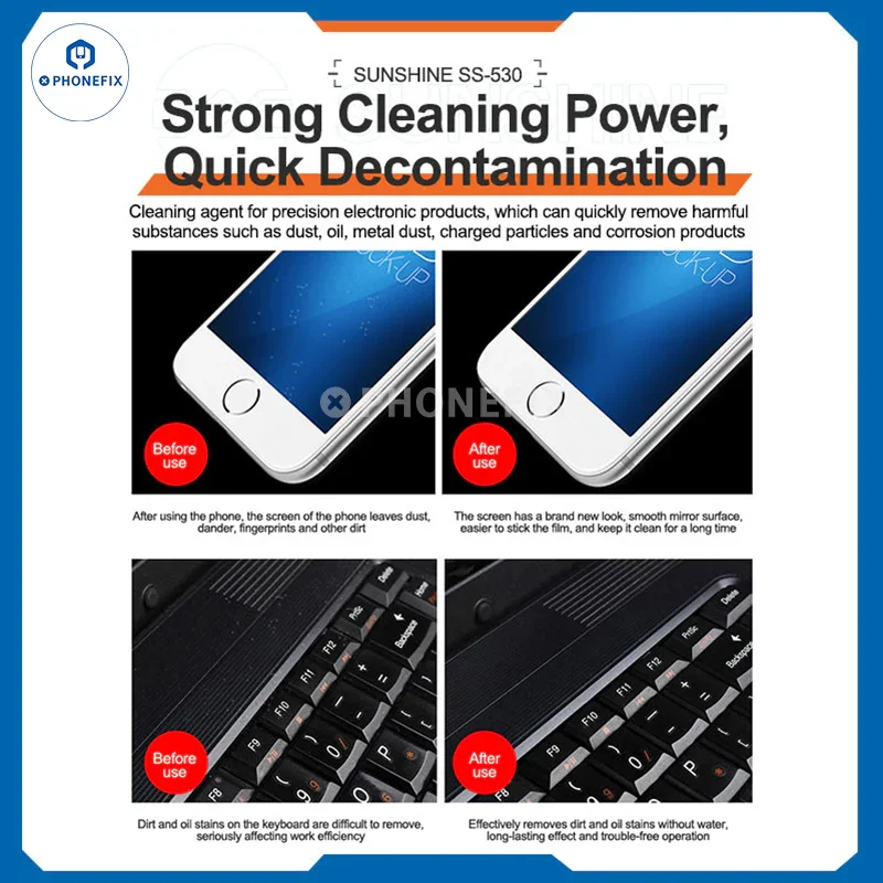 Mechanic 530 Cleaner Spray for Precision Electronic Contact Cleaner - Image 6