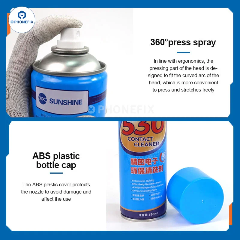 Mechanic 530 Cleaner Spray for Precision Electronic Contact Cleaner - Image 7