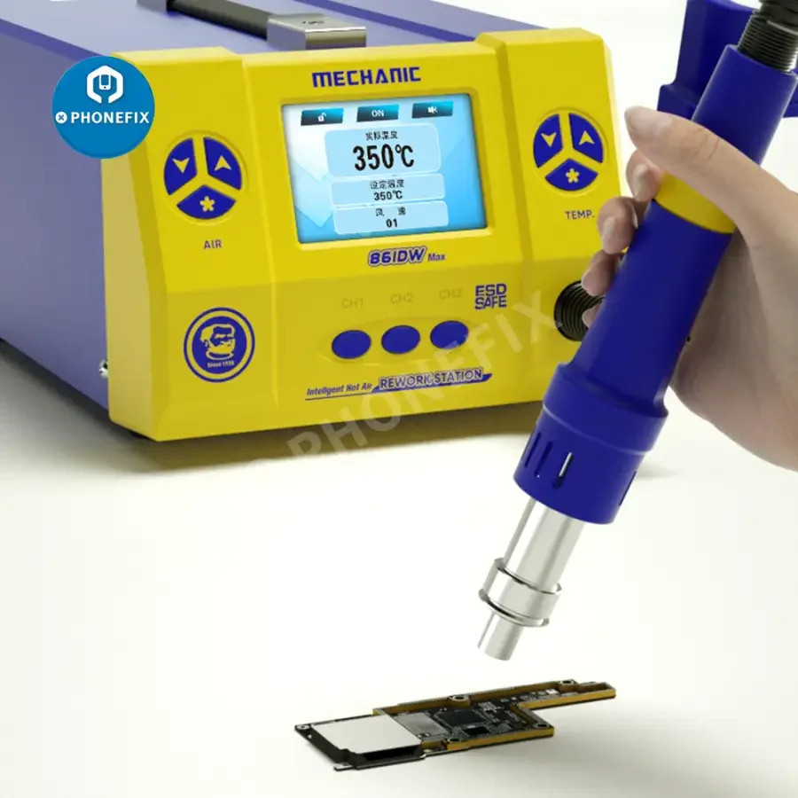 Mechanic 861DW Max 1000W Intelligent Hot Air Rework Station - Image 6