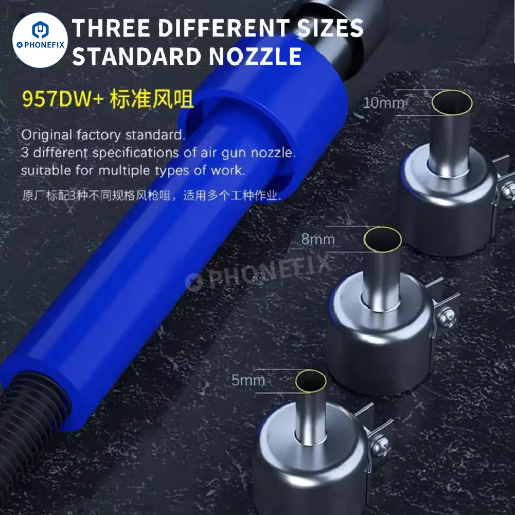 MECHANIC 957DW Hot Air Rework Station for Phone PCB IC Repair - Image 6