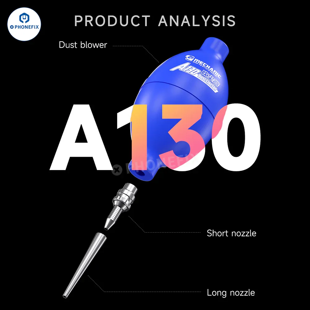 Mechanic A130 A120 B110 Dust Cleaner Silicone Air Blower Ball - Image 2