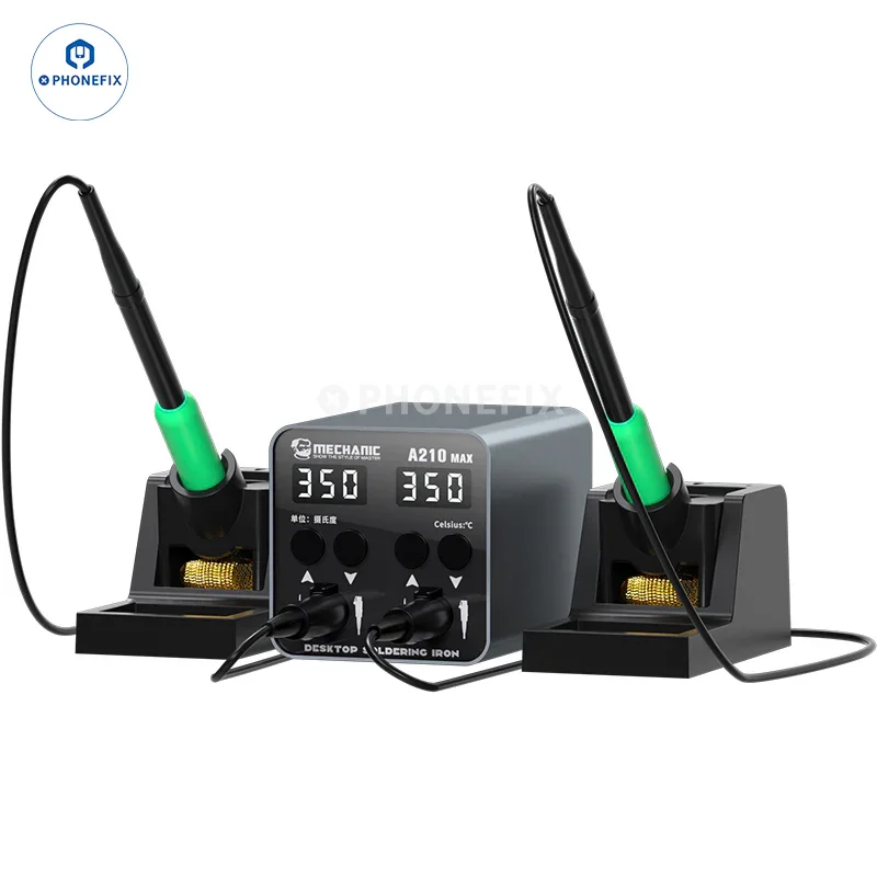 Mechanic A210 Max Dual Soldering Iron Station With Digital Display - Image 10