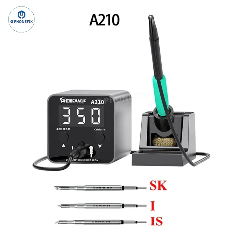 Mechanic A210 Max Dual Soldering Iron Station With Digital Display - Image 18