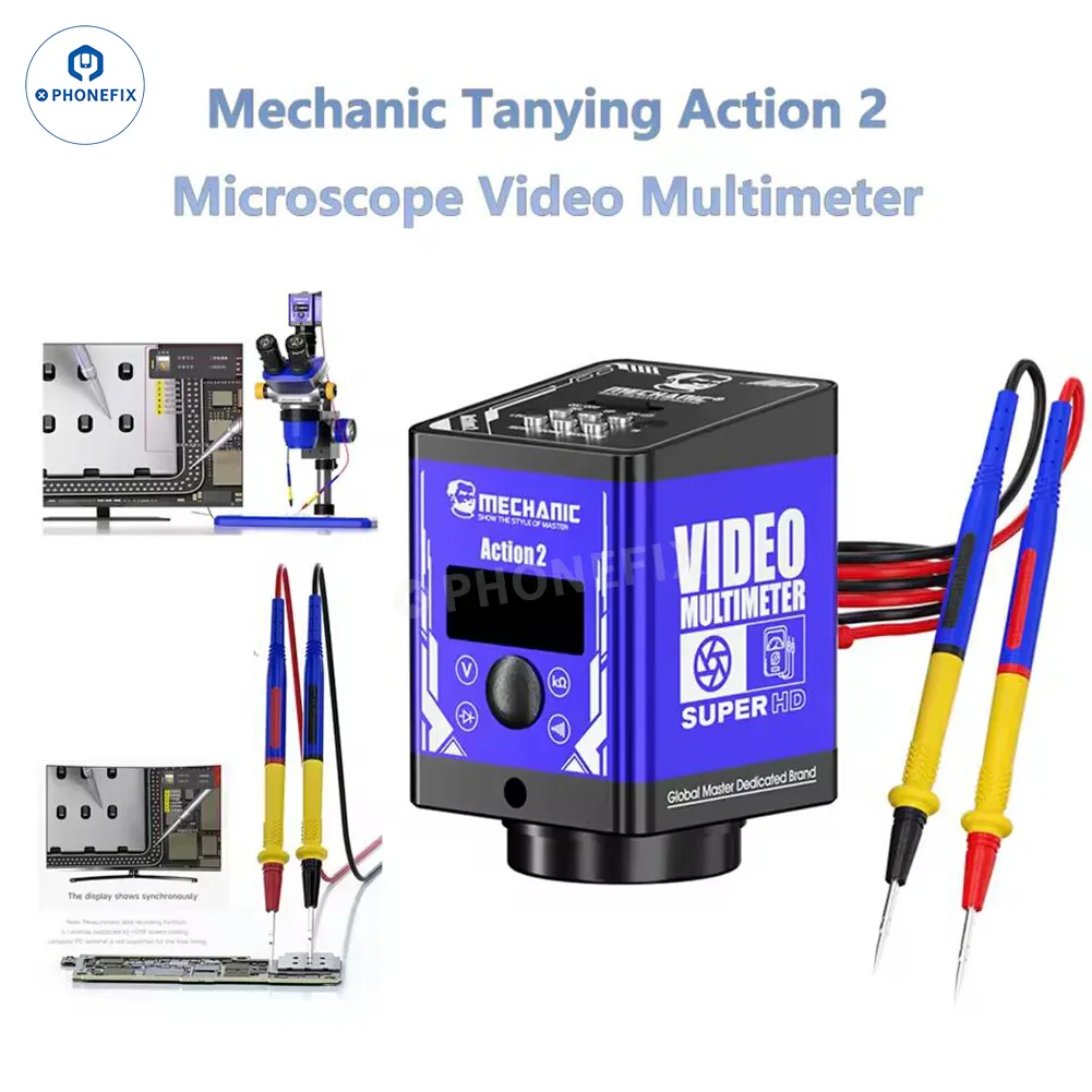 MECHANIC Action 2 Microscope Video Multimeter 38MP Camera - Image 12